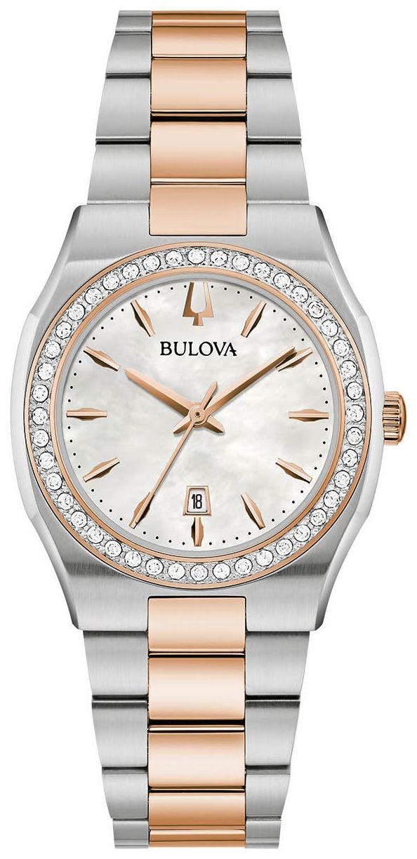 Bulova 98R283 Women’s Surveyor (31mm) Mother-of-Pearl Dial Watch