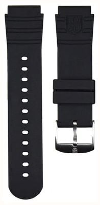 Luminox 22mm Lug Black Strap With Steel Buckle For 0320 Series FPX220120Q1K