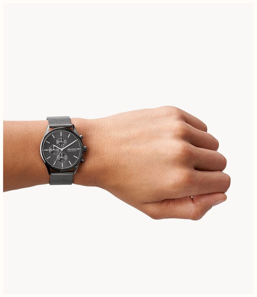 Skagen Men's HOLST Chronograph Grey Watch SKW6608 - First Class Watches™