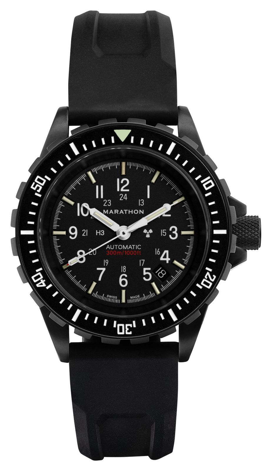 Marathon WW194006BK-0130 Anthracite Large (GSAR) Diver’s Watch