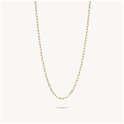 Thomas Sabo Charm Necklace Paperclip Gold-plated KE2328-413-39-L70V