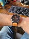 Customer picture of Garmin epix Gen 2 Sapphire | Black Carbon Grey DLC Titanium | Chestnut Leather Strap + Black Silicone Strap 010-02582-30