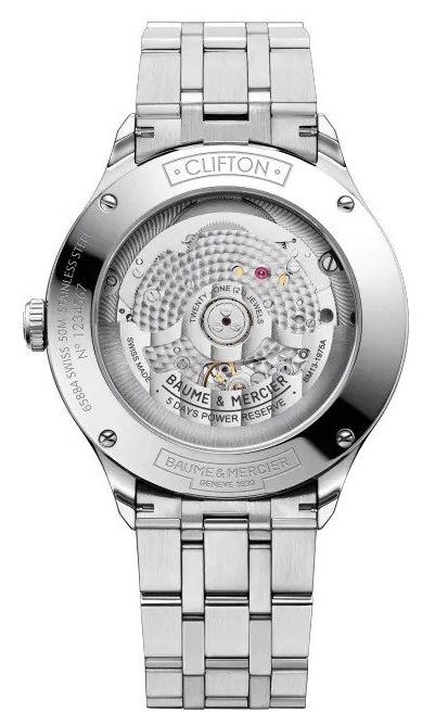 Baume & Mercier 10505 Clifton Baumatic Chronometer (40Mm) Watch - 2