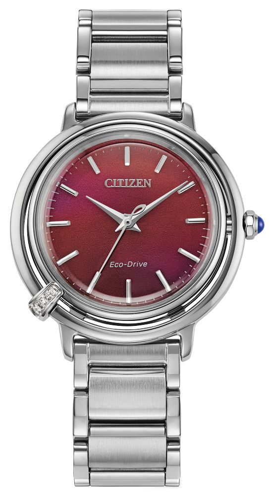 Citizen EM1091-67X Women’s L Arcly Eco-Drive (31mm) Red Dial Watch