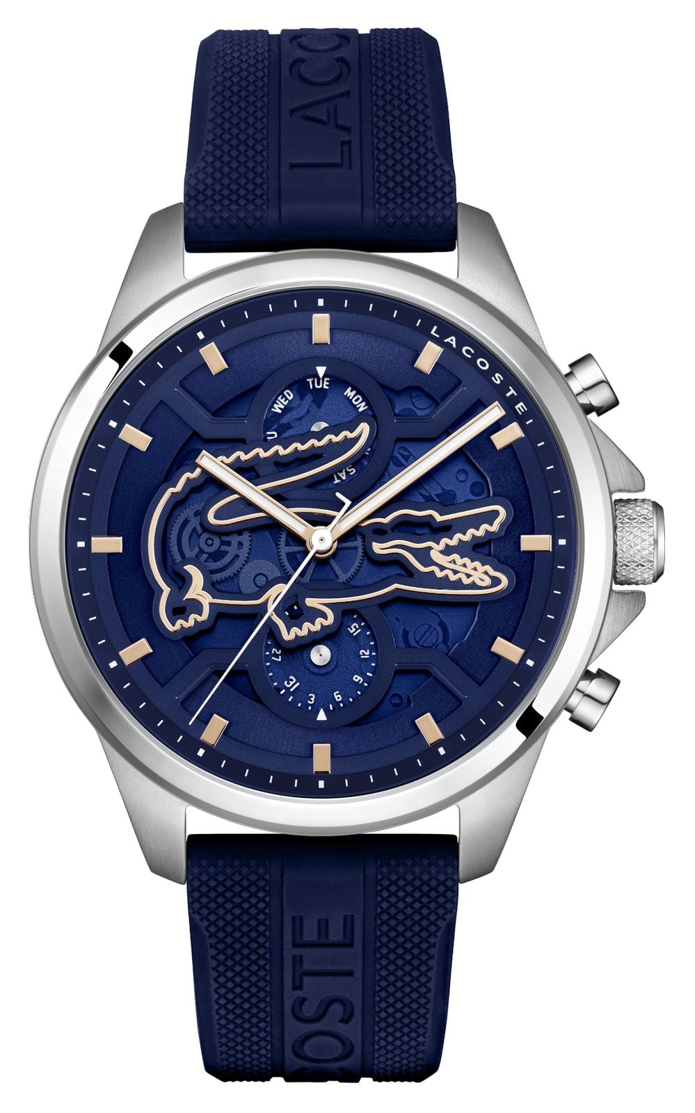 Lacoste 2011538 Arthor Skeleton Navy silicone Navy Dial Watch