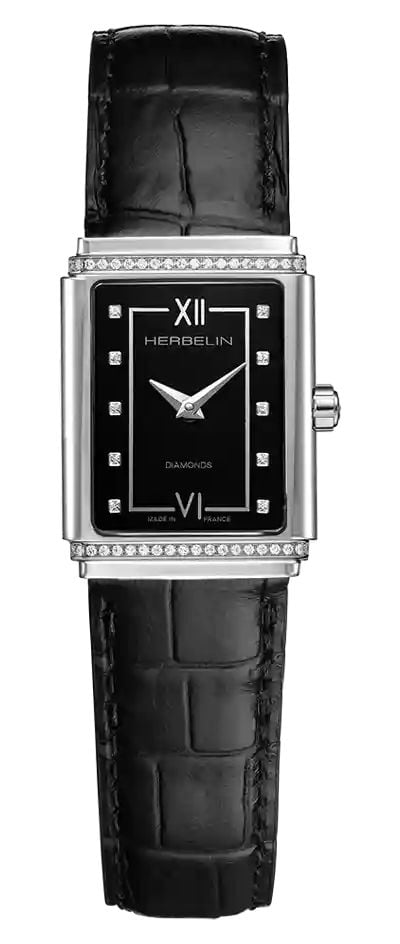 Herbelin 17577AP40Y84 Art DÃ©co 1925âs Diamond (22mm) Watch