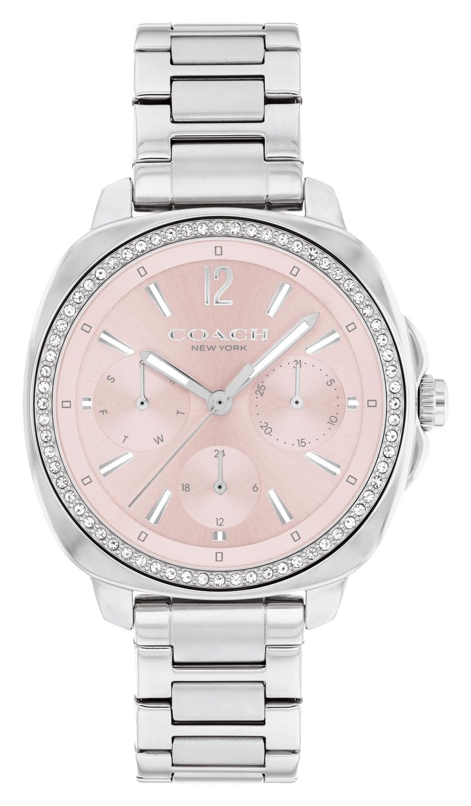Coach 14504392 Women’s Kitt (34mm) Pink Dial / Stainless Watch