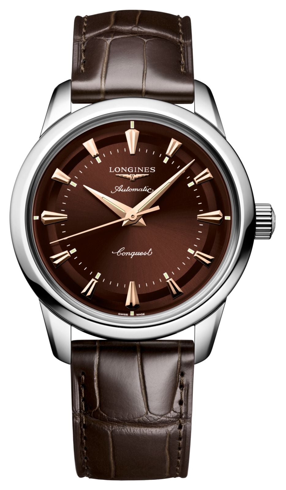 LONGINES L16494622 Conquest Heritage Automatic (38mm) Brown Watch