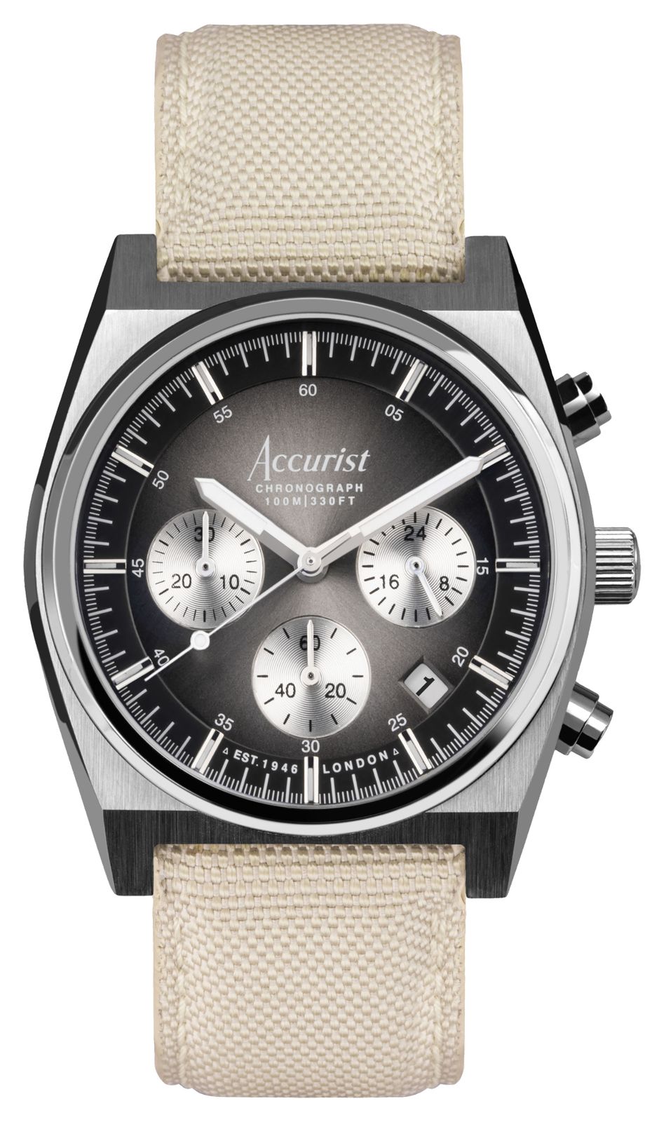 Accurist 70004 Men’s Origin Quartz Chronograph (41mm) Black Watch