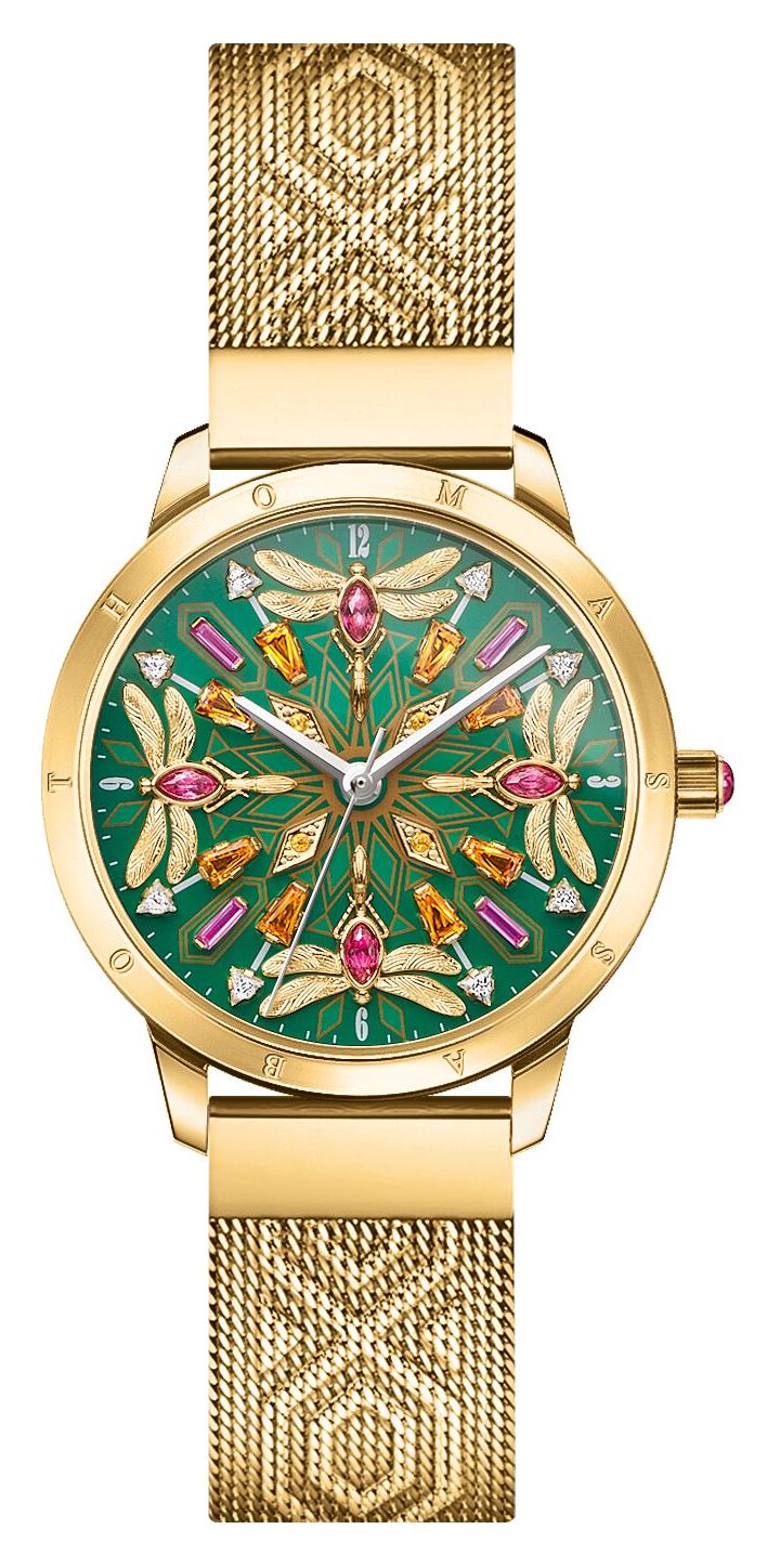Thomas Sabo WA0369-264-211-33 | Glam & Soul | Gold Tone Mesh Watch
