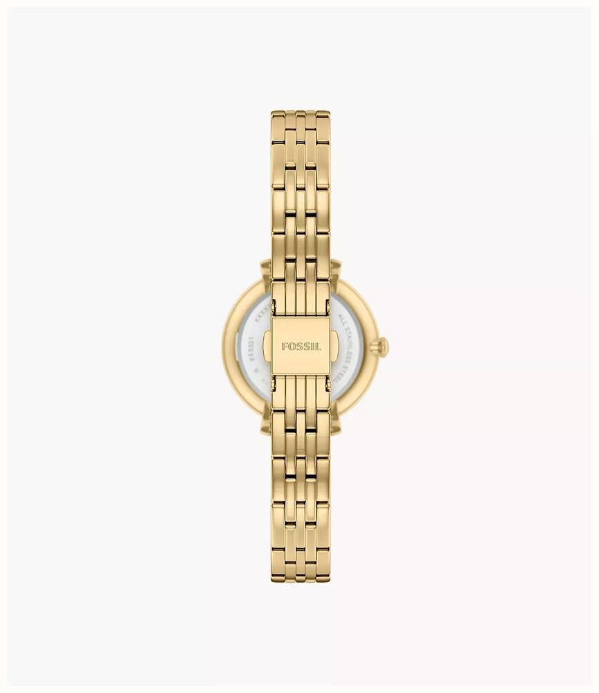 Fossil Heidi 26 mm Three-Hand Gold-Tone Stainless Steel Fossil Watch ES5501 - alternate view 2