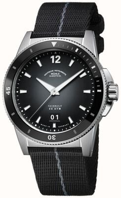Mühle Glashütte Sportivo Big Date Automatic (42.5mm) Black Fumé Dial / Black Nylon Strap M1-52-43-200-NB