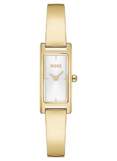 BOSS 1502857 Lucy Quartz (15mm) Silver Sunray Dial / Gold Watch