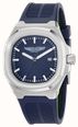 Aston Martin GPQ Icon Quartz (42mm) Navy Blue Dial / Navy Blue Silicone Strap + Navy Blue Leather Bracelet Set MTIGGF601 - alternate view 2