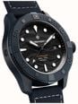 Bremont Supermarine Full Ceramic Deep Blue Limited Edition (43mm) Black 3D Pattern Dial / Blue Hybrid Strap SM43-DT-BLCER-BK-L-S - alternate view 2