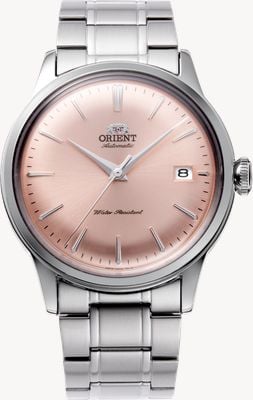 Orient Bambino Automatic (38mm) Copper Dial / Stainless Steel Bracelet RA-AC0M11Y30B