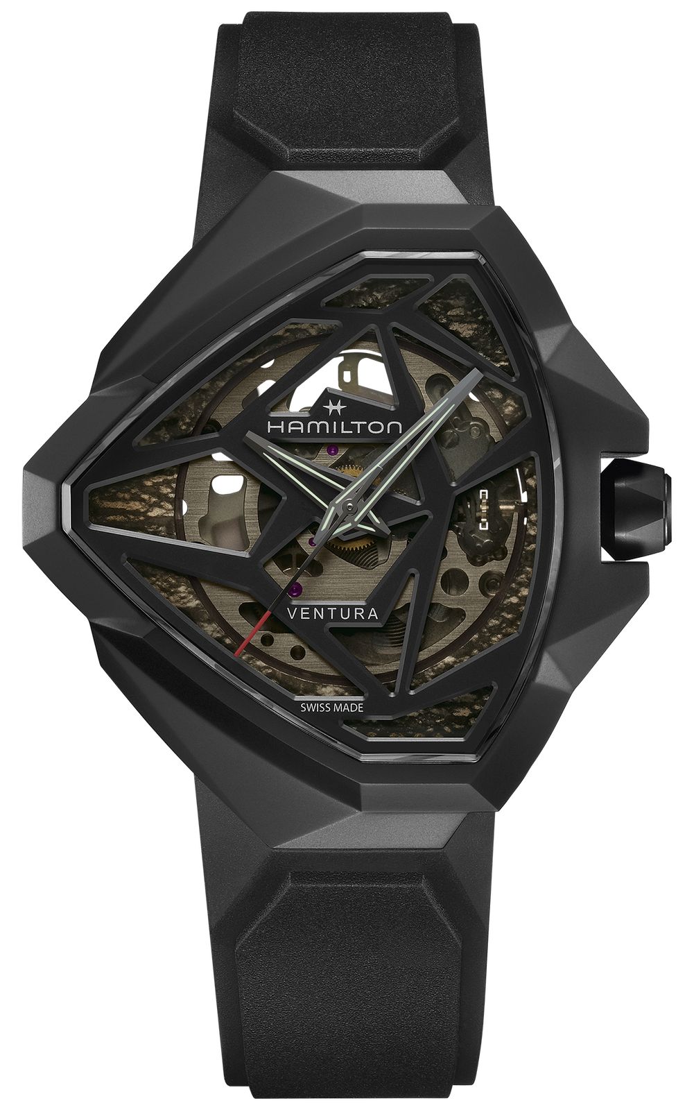 Hamilton H24645330 Ventura Edge Skeleton Auto (47mm) Watch