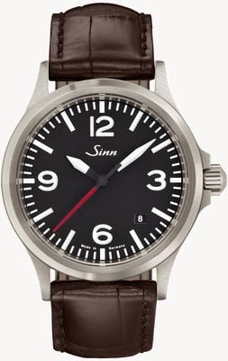 Sinn 556 A RS | Mocha Alligator Embossed Strap 556.0141-BL44201851007225403A