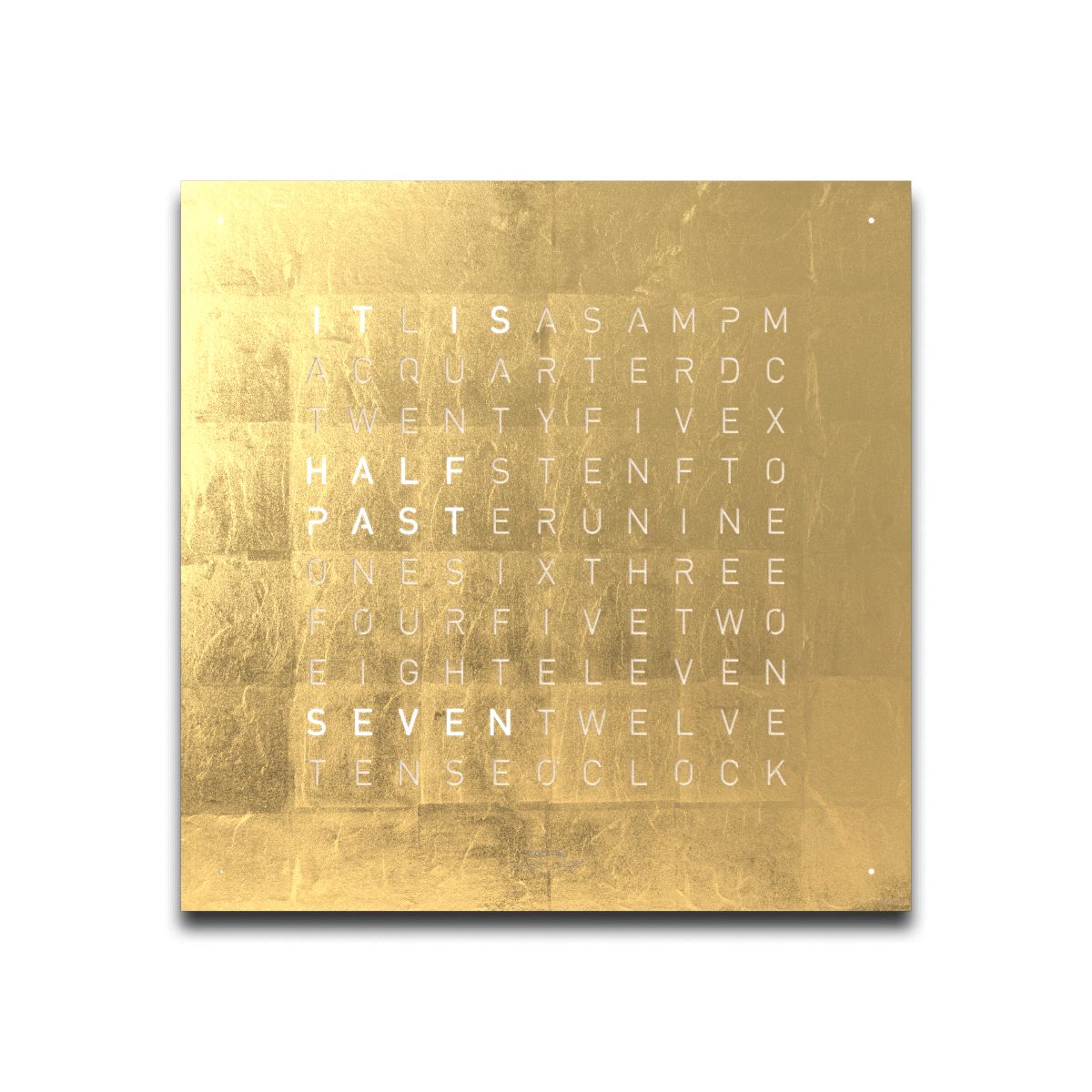 QLOCKTWO QT4ENGD-UK EARTH 45 CREATOR'S EDITION GOLD (English Watch