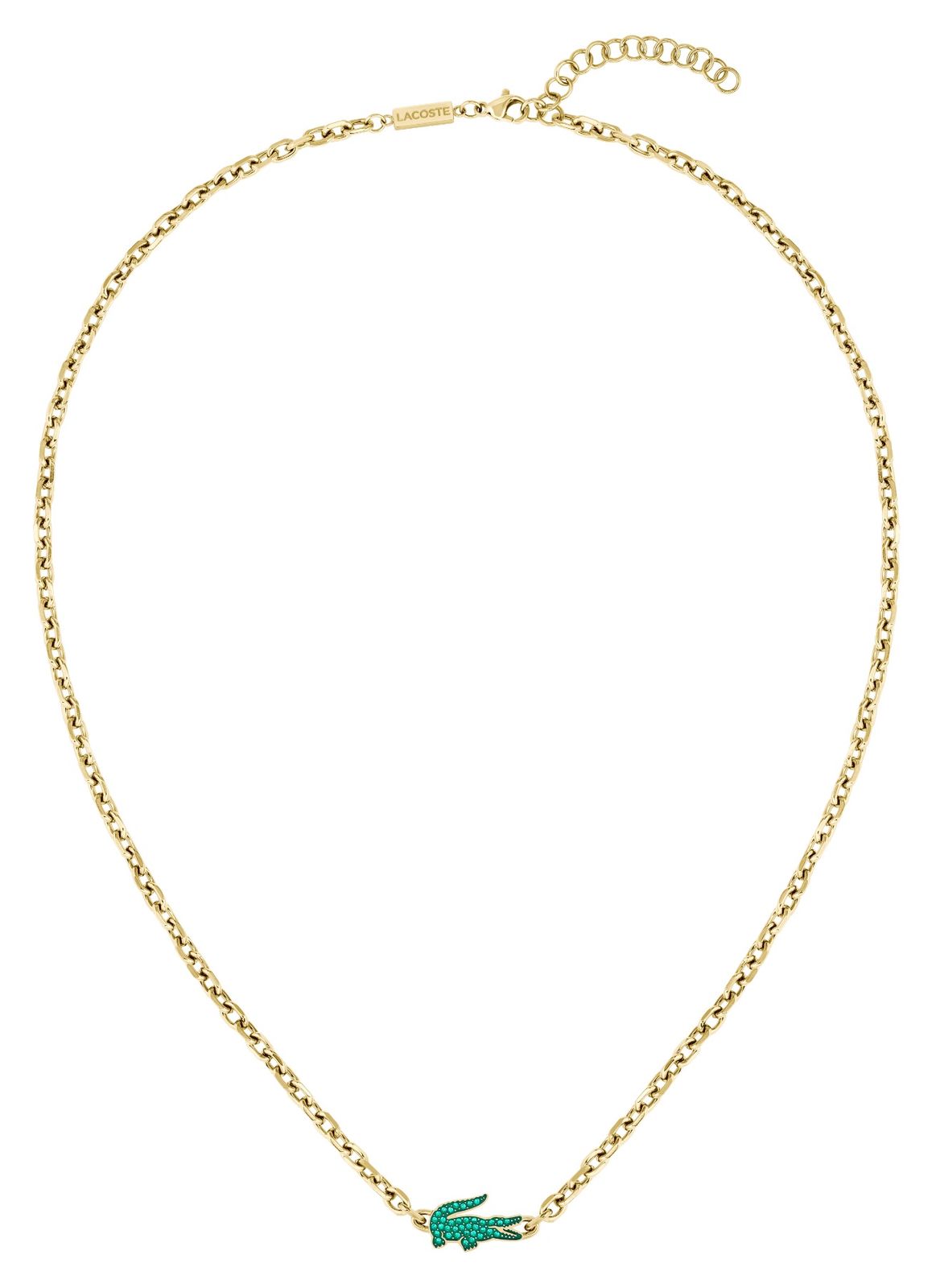 Lacoste 2040612 Arthor Gold-Tone Stainless Steel Chain Jewellery