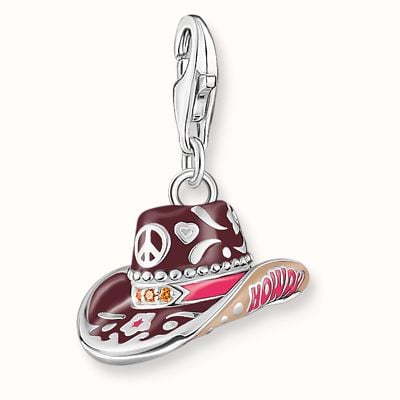 Thomas Sabo Silver Charm Pendant Cowboy Hat 2216-041-7