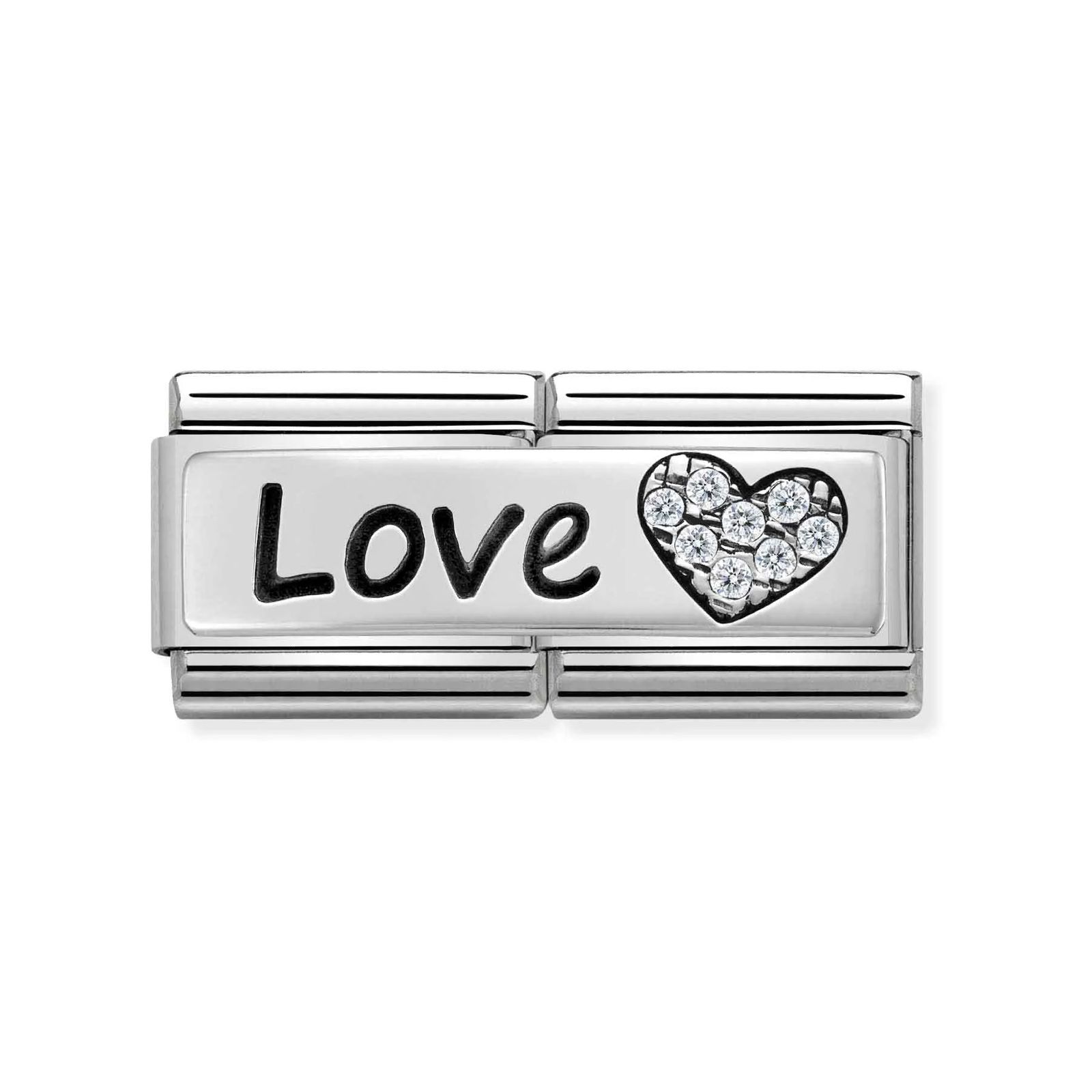 Nomination Love And Heart Double Charm