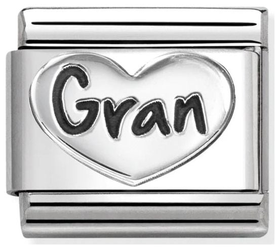 Nomination 330101/98 Classic Gran Heart Sterling Silver Jewellery