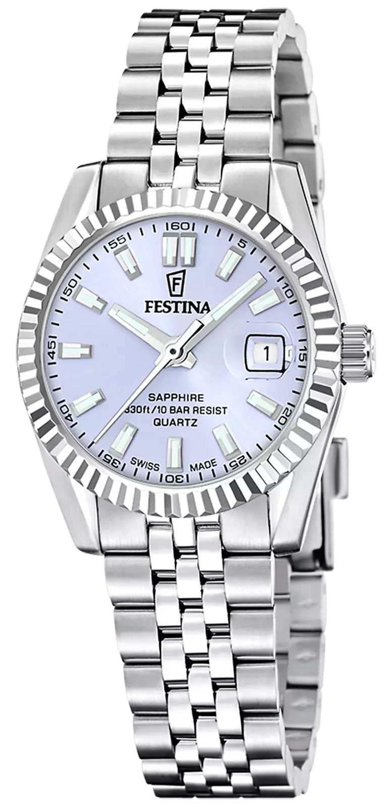 Festina F20087/3 Swiss Made Classic Quartz (29mm) Purple Watch
