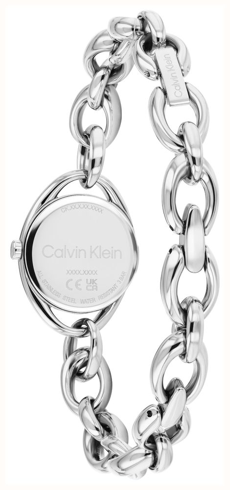 Calvin Klein Pure Link (25mm) Silver Dial / Stainless Steel Bracelet 25100210 - alternate view 3