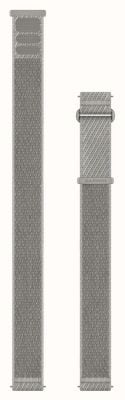 Garmin Quick Release Bands (18mm) Light Sand/French Grey ComfortFit Fabric - Strap Only 010-14400-00