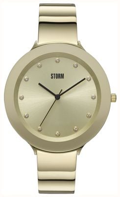 STORM Ostele Gold (42mm) Gold Dial / Gold-Tone Stainless Steel Bracelet 47401/GD