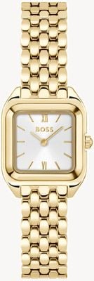 BOSS MAE PETITE (22mm) Silver Dial / Gold PVD Stainless Steel Bracelet 1502823