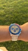 Customer picture of Seiko Prospex 'Pogue' Solar Chronograph 1969 Re-interpretation (41.4mm) Yellow Dial / Stainless Steel SSC947P1