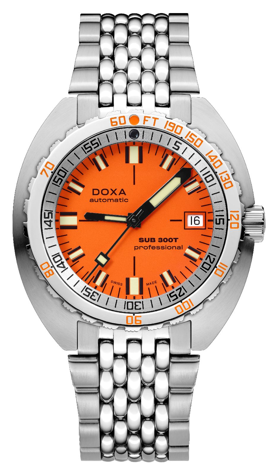 DOXA 840.10.351.10 SUB 300T Professional (42.5mm) Orange Watch