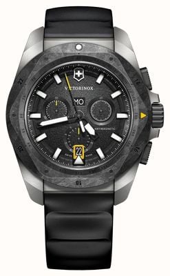 Victorinox I.N.O.X. Chrono (43mm) Titanium Case Carbon Bezel / Black Rubber Strap 242011