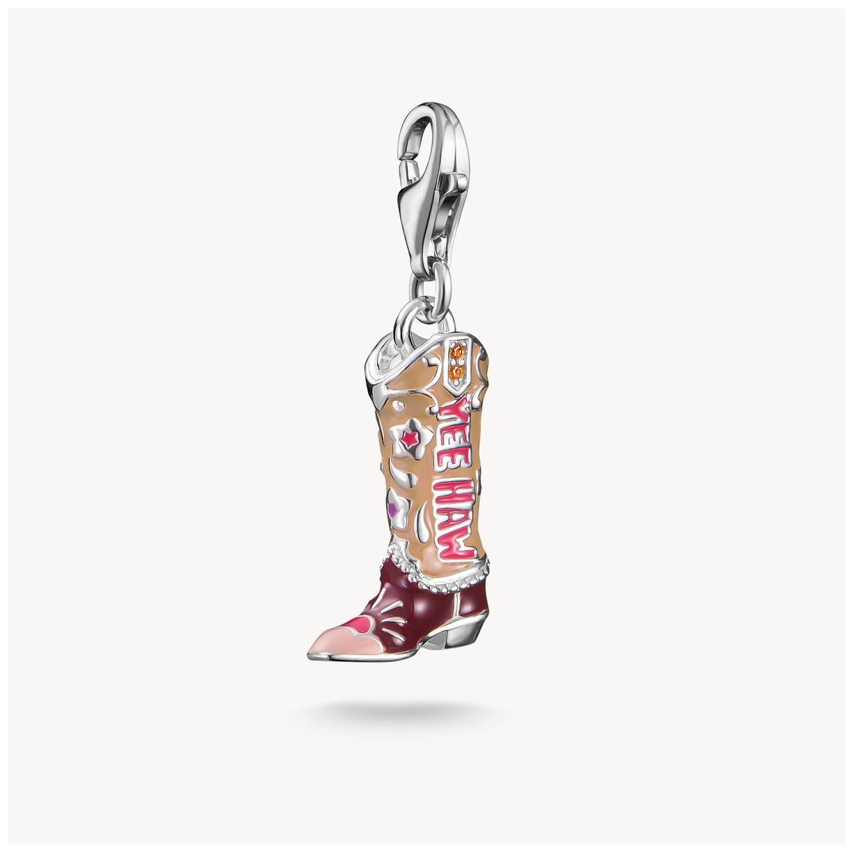 Thomas Sabo 2219-691-7 Silver Charm Pendant Cowboy Boot Jewellery
