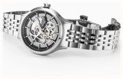 Roamer Competence Skeleton IV (43mm) Silver Skeleton Dial / Stainless Steel Bracelet 101984 41 85 10 - alternate view 3