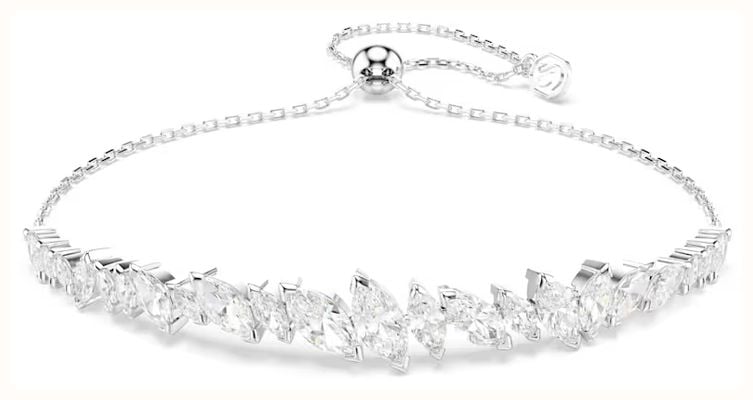 Swarovski Mesmera bracelet, Marquise cut, White, Rhodium plated 5748650