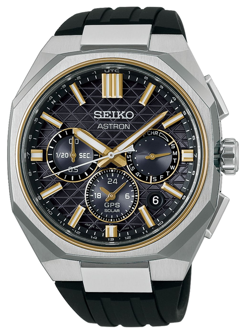 Seiko HAB003J1 Astron âTesselateâ 5X63 In Celestial Gold Watch