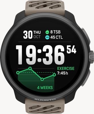 Suunto RACE 2 Titanium AMOLED Multisport Performance Watch (49mm) Trail SS051203000