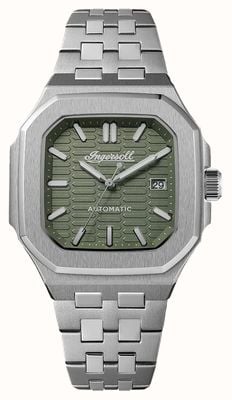Ingersoll THE YIELD Automatic (26mm) Green Dial / Stainless Steel Bracelet I17802