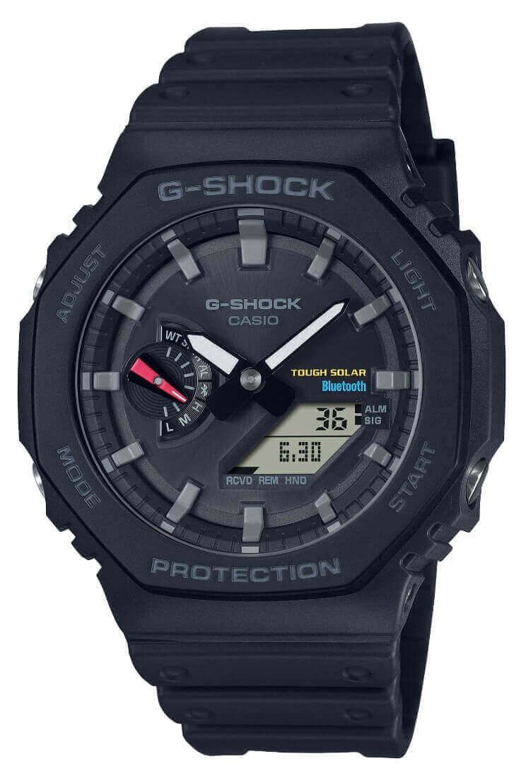 Casio GA-B2100-1AER Men's Bluetooth G-Shock Black Solar Watch