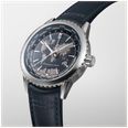 Raymond Weil Freelancer World-Traveller GMT Limited Edition (40mm) Blue 'World Map' Dial / Blue Leather Strap 2762-STC-02026 - alternate view 2