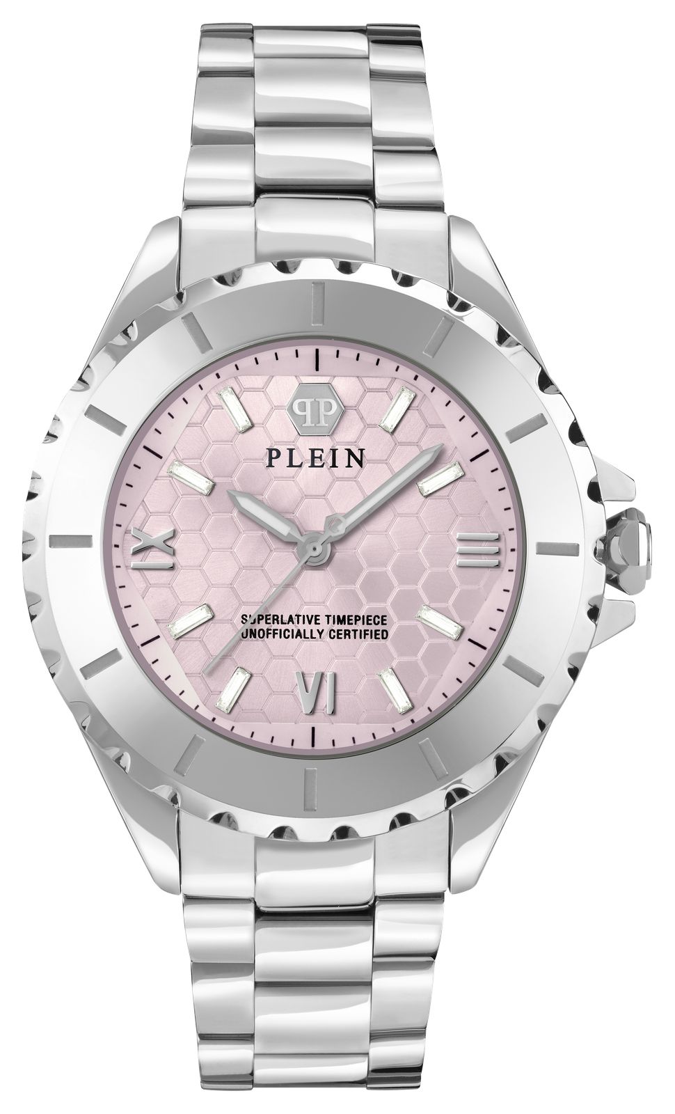 Philipp Plein PWPOA0324 PLEIN HEAVEN (38mm) Pink Logo Dial Watch