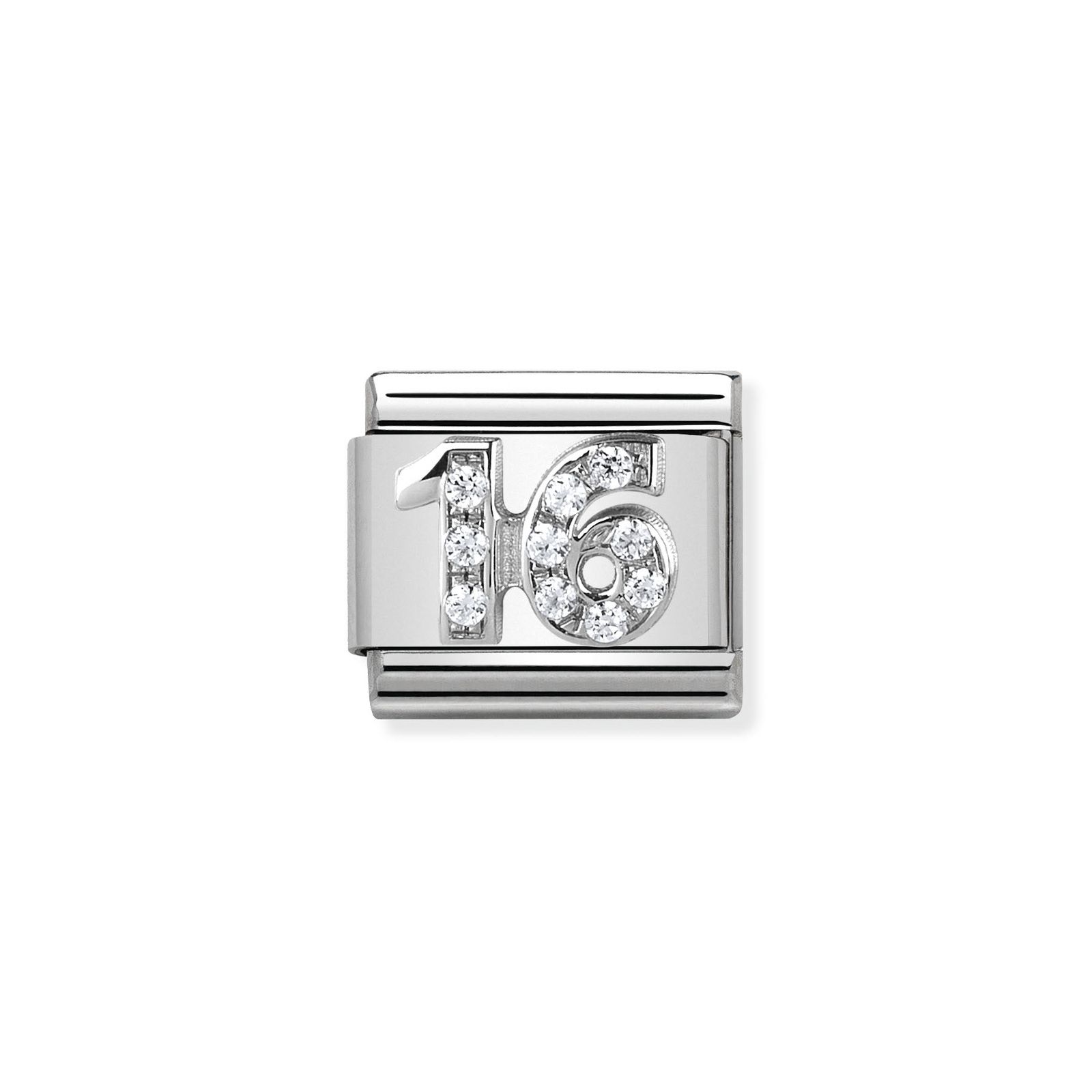 Nomination 330304/17 Classic 16 Sterling Silver & Steel Jewellery