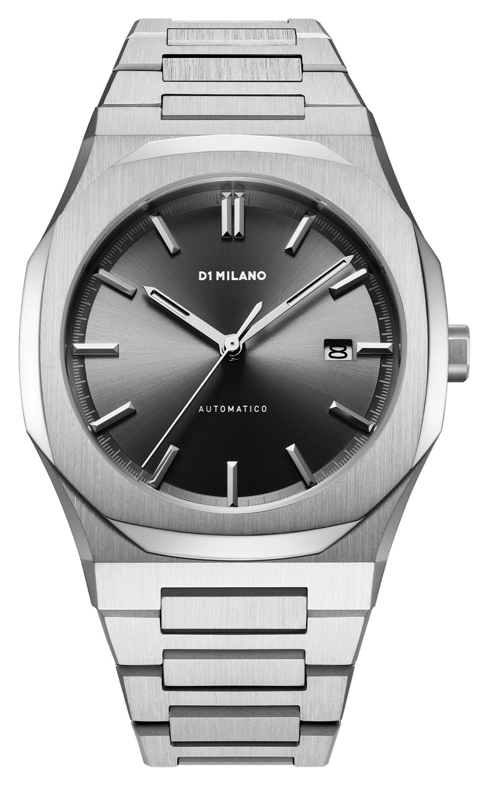 D1 Milano ATBJ10 Automatico Classic (41.5mm) Black Sunray Watch