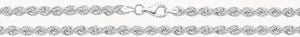 Treasure House Silver Rope Chain 22" G1269/22