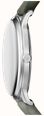 Emporio Armani Three-Hand Quartz (39mm) Cream Sunray Dial / Green Leather Strap AR11811 - alternate view 3