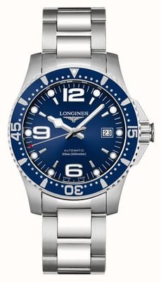LONGINES HydroConquest Automatic (41mm) Blue Dial / Stainless Steel Bracelet EX-DISPLAY L37424966 EX-DISPLAY