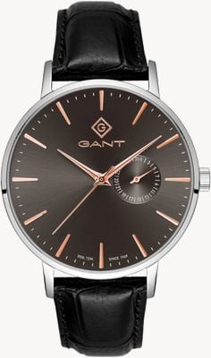 GANT PARK HILL III (41.5mm) Grey Dial / Black Leather G105012